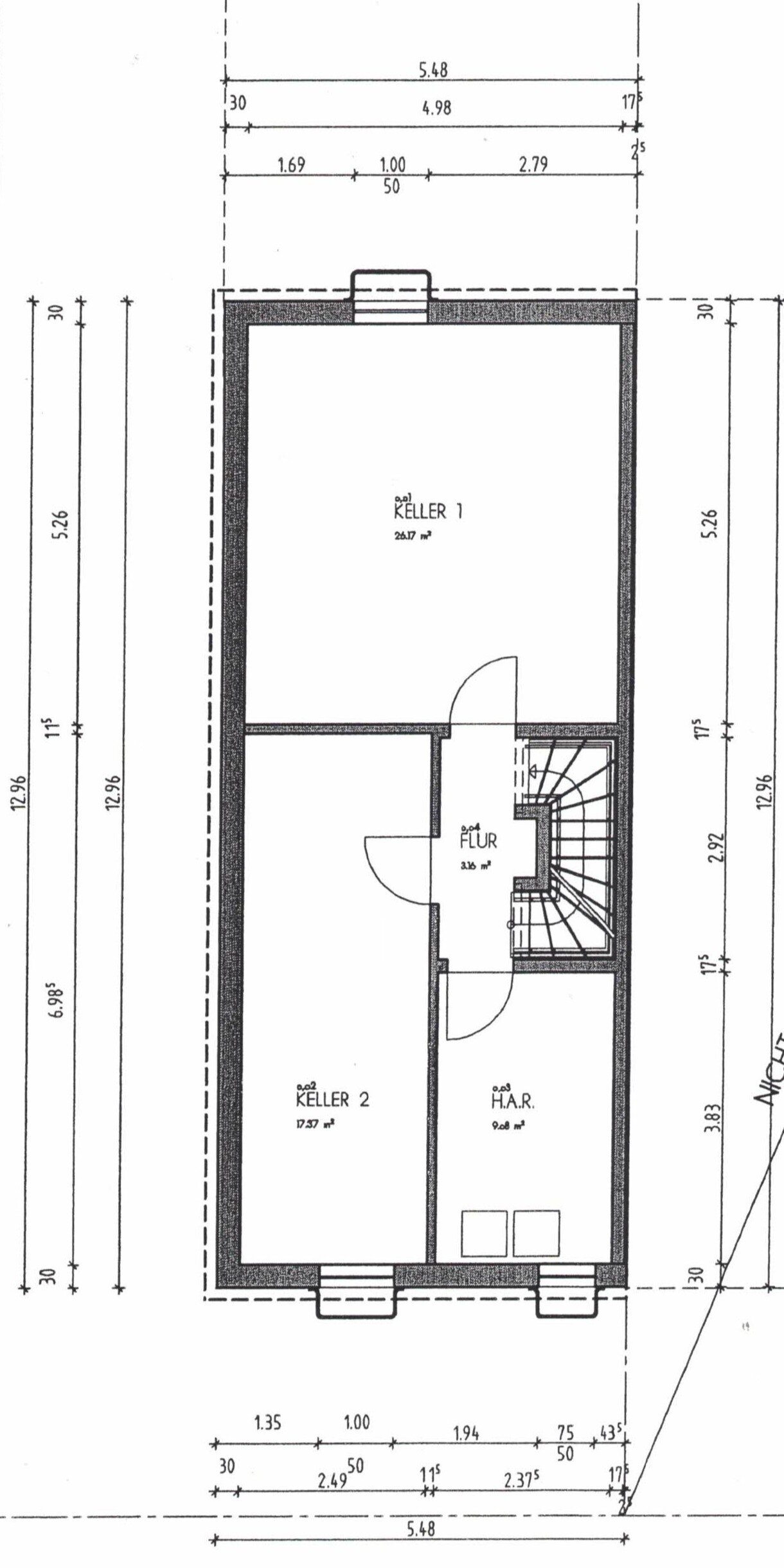 Doppelhaushälfte in St. Tönis Baujahr 2006 mit Garage und Keller