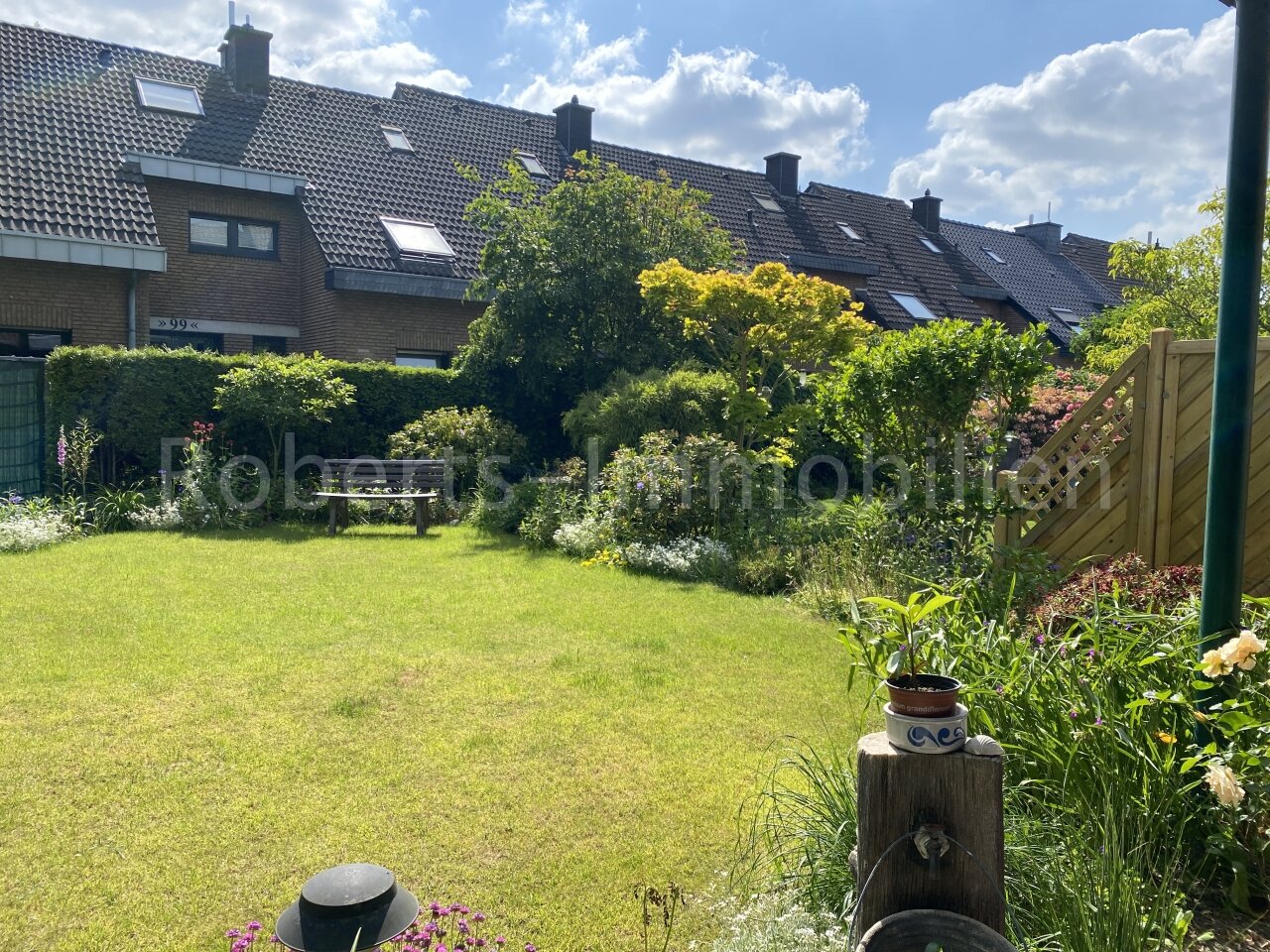 Blick von der Terrasse aus 