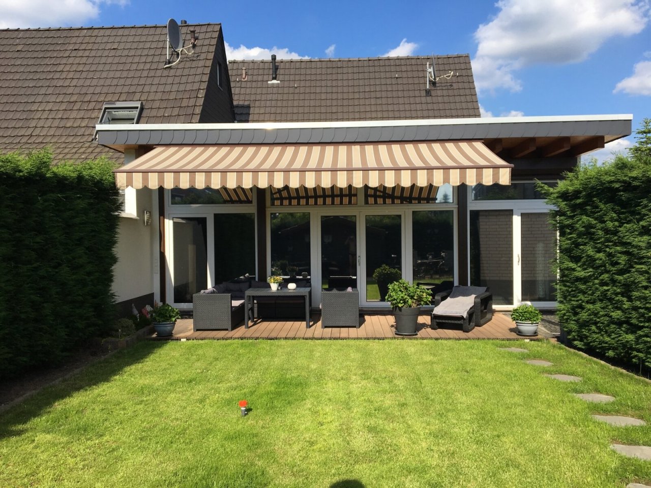 Ansicht vom Garten aus Ansicht vom Garten aus