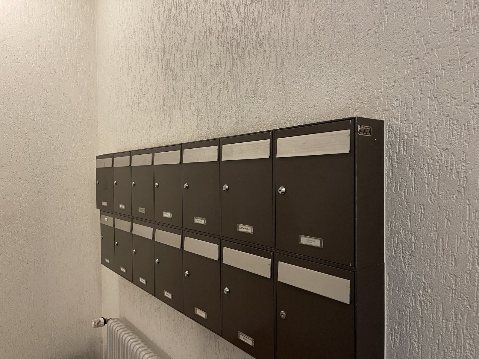 Briefkastenanlage Briefkastenanlage